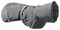 HURTTA Regenmantel Mudventure Eco Dunkelgrau, 30 cm - Hundegrösse: Kleine Rassen - Detailfarbe: Dunkelgrau - Produkttyp: Regenmantel - Tierart: Hund