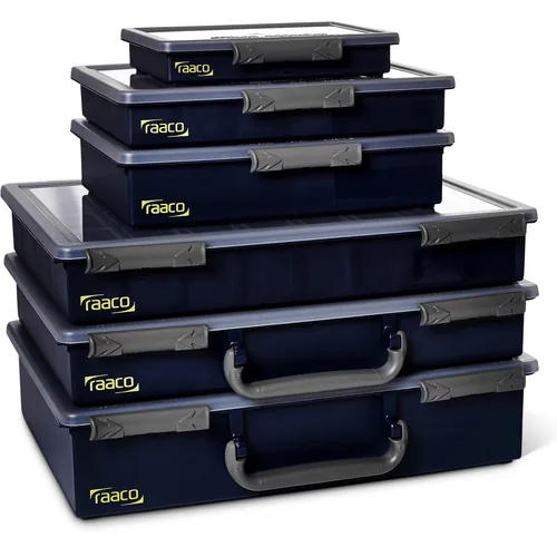 Raaco Sortimentskasten Assorter 55 4 x 4 - Produkttyp: Sortimentskasten - Anzahl Fächer: 0 ×