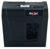 Rexel Aktenvernichter Rexel Secure X6, bis zu 6 Blatt - Vernichtbare Aktentypen: Papier - Heftklammern - Büroklammern - Schnittart: Partikelschnitt - Sicherheitsstufe: 4 - Schnittausgabe: 4 x 40 mm - Blattkapazität: 6 Seiten - Zufuhrautomatik: Ja