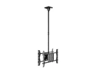 Multibrackets Deckenhalterung 2 Displays 5491 - Detailfarbe: Schwarz - Eigenschaften: Höhenverstellbar - Neigbar - Schwenkbar - Maximale Bildschirmgrösse: 70  - Maximale Tragkraft: 80 kg