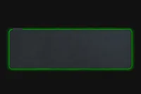 Razer Gaming-Mausmatte Goliathus Extended Chroma Schwarz - Tiefe: 294 mm - Breite: 920 mm - Detailfarbe: Schwarz - Form: Eckig - Höhe: 3 mm - Handgelenkauflage: Nein