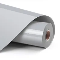 LOKLIK Wärmeübertragung Vinyl - Geeignet für Drucker: Nein - Detailfarbe: Silber - Aussenanwendung: Nein - Selbstklebend: Nein - Folien Effekt: Keine - Format: 30.5 x 180 cm