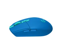 Logitech Gaming-Maus G305 Lightspeed - Maus Features: Ein-/Ausschalter - Scrollrad - Bedienungsseite: Universal - Detailfarbe: Blau - Gewicht: 99 g - Verbindungsart: Kabellos - Schnittstelle: USB-A
