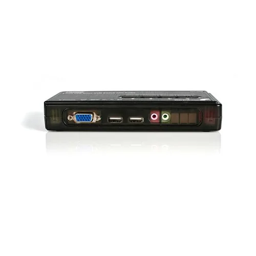 StarTech.com 4 Port VGA / USB KVM Switch inkl. Kabel und Audio