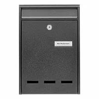 BURG-WÄCHTER Pocket 5871 E mailbox Grey Wall-mounted mailbox Steel
