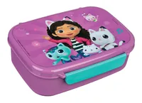 Scooli Lunchbox Gabby's Dollhouse Pink - Materialtyp: Kunststoff - Unterteilungsmöglichkeit: Ja - Material: Kunststoff - Detailfarbe: Pink - Set: Nein - Motiv: Mädchen
