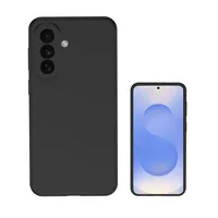 4smarts Back Cover Silicone Case Cupertino für Samsung Galaxy A37 5G - Farbe: Schwarz - Fallsicher: Keine Angaben - Kompatible Hersteller: Samsung - Detailfarbe: Schwarz - Mobiltelefon Kompatibilität: Galaxy A36 5G - Material: Silikon