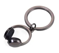 Troika Schlüsselanhänger Headphone black chrome - Assortiert: Nein - Produkttyp Geschenke: Schlüsselanhänger