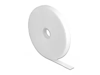 Delock Klettband 10 m x 13 mm Weiss - Breite: 13 mm - Länge: 10 m - Produkttyp: Klettband - Ausstattung Kabelmanagement: Set - Wiederverwendbar - Verpackungseinheit: 1 Stück - Material: Kunststoff