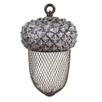 Esschert Design Futterspender Futterstation Eichel - Grundfarbe: Braun - Tierart: Vogel - Produkttyp: Futterstelle
