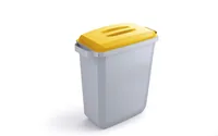 DURABLE Abfallbehälter DURABIN 60l Deckel gelb DURAFRAME A5