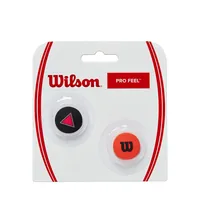 Wilson Dämpfer Pro Feel Clash 2er-Pack, Rot/Schwarz - Nachhaltigkeit: Nicht angegeben - Sportart: Tennis