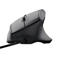 Trust Gaming-Maus GXT 145 Rexxa Schwarz 12800 dpi - Maus Features: Beleuchtung - Daumentaste - Programmierbare DPI-Einstellung - Programmierbare Tasten - RGB-Beleuchtung - Scrollrad - Umschaltbare DPI-Auflösung - Vertikales Design - Bedienungsseite: Recht
