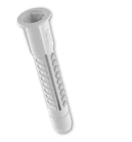 Tox-Dübel Allzweckdübel Deco 8x49 mm, Blister 10 Stück - Bohrdurchmesser: 8 mm - Länge: 49 mm - Verpackungseinheit: 10 Stück - Für Material: Stein - Beton - Set: Nein