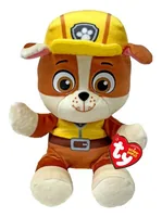 Ty Plüsch Paw Patrol Rubble 20 cm, Braun, Gelb - Plüschtierart: Kuscheltier - Kategorie: Filmcharakter - Altersempfehlung ab: 3 Jahren - Tierart: Hund - Detailfarbe: Braun - Gelb - Höhe: 20 cm