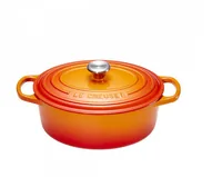 Le Creuset Signature Bräter oval 27 cm ofenrot