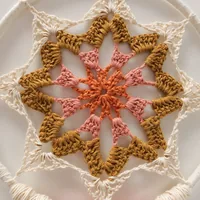 Boltze 2078970 embellishment ornament Orange, White, Yellow 1 pc(s)