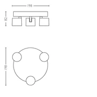 Philips WarmGlow LED 5624331P0 Strahler Oberflächenbeleuchtung Nicht austauschbare(s) Leuchtmittel 13,5 W F