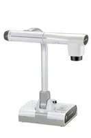 Elmo Dokumentenkamera L-12G - Durchleuchteinheit: Nein - Card Reader: SD - Kameraarm: Mechanisch - Lupenbeleuchtung: Nein - Aufnahmebereich: 430 x 319 mm - Bildsensor Auflösung: 8.3 Megapixel