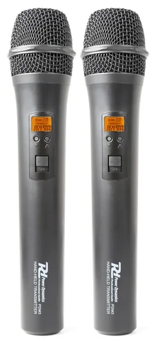 Power Dynamics PD782 - Wandlerprinzip: Dynamisch - Richtcharakteristik: Niere - Bauweise: Empfänger - Handsender - Anschlüsse: XLR - 6.3 mm Klinke - Signalverarbeitung: Analog - Betriebsart: Batteriebetrieb - Netzbetrieb