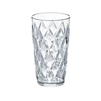 Koziol Trinkbecher Crystal L 450 ml, 1 Stück, Transparent - Glas Typ: Trinkbecher - Material: Kunststoff - Detailfarbe: Transparent - Höhe: 15.2 cm - Volumen: 450 ml