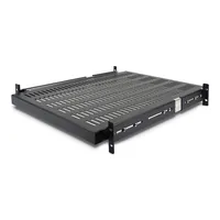 2U SLIDING RACK MOUNT SHELF .