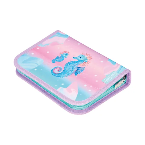 Herlitz Schulthek-Set UltraLight Plus Ocean 16 l - Altersempfehlung ab: 6 Jahren - Wasserabweisend: Ja - Detailfarbe: Pink - Blau - Gewicht: 750 g - Volumen: 16 l - Motiv: Meerestiere