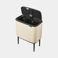 Brabantia Mülleimer Bo Touch Bin 11 + 23 L Soft Beige