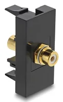 DeLOCK Easy 45 socket-outlet RCA Black, White