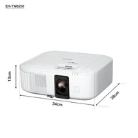 Epson EH-TW6250 Proiettore a raggio standard 2800 ANSI lumen 3LCD 4K+ (5120x3200) Bianco