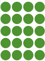 Herma Stickers Klebepunkte Vario Ø 19 mm, Dunkelgrün - Detailfarbe: Dunkelgrün - Set: Ja - Selbstklebend: Ja - Moderationstyp: Klebepunkte