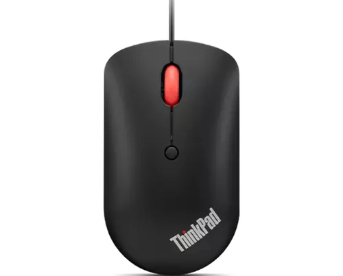 Lenovo 4Y51D20850 mouse Ufficio Ambidestro USB tipo-C Ottico 2400 DPI