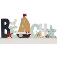 Star Trading Tisch Dekoration Seaside Indoor, Blau, 13 cm Höhe - Betriebsart: Batteriebetrieb - Smart Home: Nicht kompatibel - Dimmbar: nicht dimmbar - Produkttyp: Dekolicht - Lichtsensor (Dämmerung): Nein - Timerfunktion: Nein