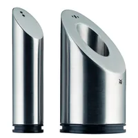 WMF Salz- & Pfefferstreuer Basic Silber - Materialtyp: Metall - Anwendungszweck: Salz und Pfeffer  - Material: Cromargan - Detailfarbe: Silber - Set: Ja