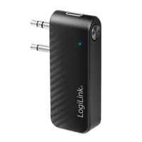 Logilink Bluetooth 5.1 Audiosender, Reichweite bis 7m, schw.