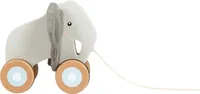 small foot Nachziehspielzeug Nachziehtier Elefant mit Knisterohren - Altersempfehlung ab: 12 Monaten - Material: Gummi - Stoff - Holz - Eigenschaften: Keine Eigenschaft - Zertifikate: Keine Zertifizierung - Detailfarbe: Grau
