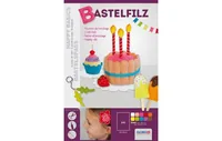Glorex Bastelfilz 2 mm - Detailfarbe: Mehrfarbig - Filz Art: Bastelfilz
