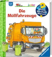 Ravensburger Kinder-Sachbuch WWW Die Müllfahrzeuge - Sprache: Deutsch - Altersempfehlung ab: 2 Jahren - Einband: Spiralbindung - Anzahl Seiten: 16 - Altersgruppe: Kleinkinder - Thema: Wieso? Weshalb? Warum?