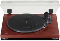 TEAC TN-180BT-A3 Bluetooth-Plattenspieler mit Audio-Technica Tonabnehmer Kirsche