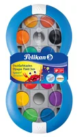 Pelikan Wasserfarbe Space+ Blau, 24 Stück, Blau/Mehrfarbig - Art: Wasserfarbe - Detailfarbe: Blau - Mehrfarbig - Set: Ja