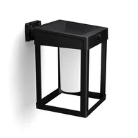 Philips Camill UE Wandleuchte Solar SQ schwarz 3000K - Dimmbar: nicht dimmbar - Lichtfarbe: Warmweiss - Farbtemperatur Kelvin: 3000 K - Zusätzliche Ausstattung: Dämmerungssensor - Bewegungssensor - Leuchtenfarbe: Schwarz - Lichtausbeute: 178.5 lm/W