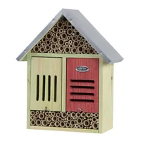 Esschert Design Insektenhotel XL - Tierart: Insekten - Produkttyp: Insektenhotel - Gartentier: Marienkäfer - Ohrwurm - Florfliege - Wildbiene