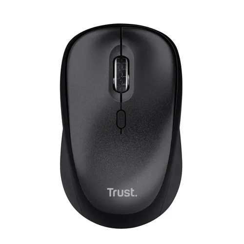 Trust Maus TM-201 Schwarz - Maus-Typ: Business - Maus Features: Umschaltbare DPI-Auflösung - Seitliche Zusatztasten - Scrollrad - Bedienungsseite: Rechtshänder - Detailfarbe: Schwarz - Verbindungsart: Kabellos - Schnittstelle: USB-A