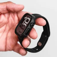 Vonmählen Displayschutz Bumper Case Apple Watch S11 42 mm Black - Zubehörtyp: Displayschutz - Kompatible Hersteller: Apple - Kompatible Smartwatches: Apple Watch Series 11 42 mm - Nachhaltigkeit: Global Recycling Standards (GRS) - Farbe: Schwarz