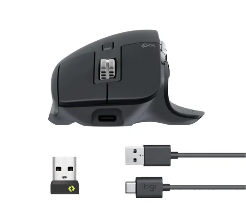 Logitech Master Series MX MASTER 3S ergonomisch graphite