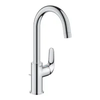 GROHE Einhand-Waschtischbatterie Swift 1/2, L, hoher Auslauf - Montage: Einlochmontage - Produktfamilie: Swift - Ausziehbare Brause: Nein - Ausführung: Einhebelmischer - Anschlussmass: 1/2 - Anschlussart: Hochdruckarmatur (2 Anschlüsse)