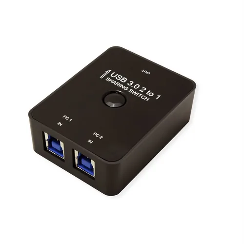 VALUE Manueller USB 3.2 Gen 1 Switch, 2 Ports