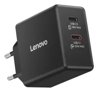 DUAL USB-C 65W GAN CHARGER BLACK - EU