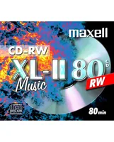Maxell CD-RW 80 Maxell Audio, JewelCase, 1 piece