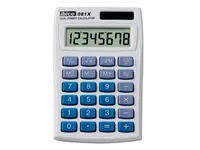 Ibico Taschenrechner 081X - Typ: Taschenrechner - Stromversorgung: Solarbetrieb - Detailfarbe: Blau - Weiss - Displaytyp: LCD - Programmierbar: Nein - Anzahl Zeilen: 1 ×